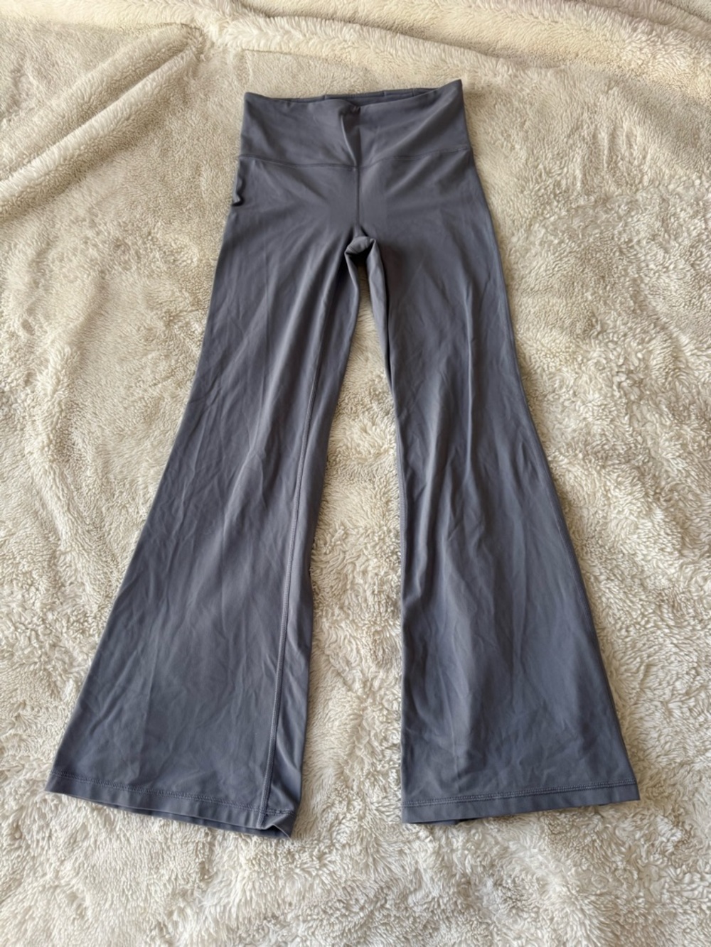Athleta Elevation Ultra High Rise Flare Leggings in grey